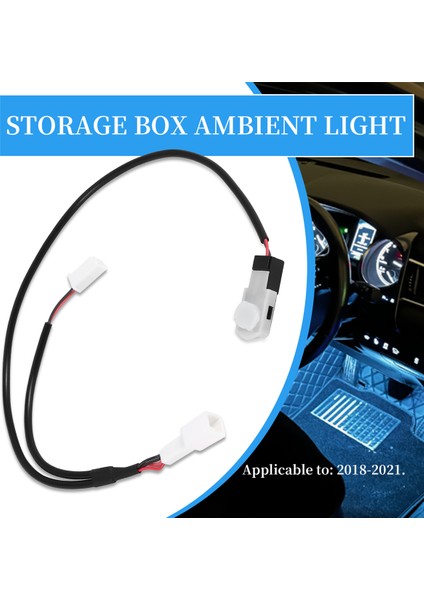 Araba Iç Merkez Kontrol Saklama Kutusu Atmosfer Ortam Toyota Camry Için Açık Buz Mavisi 2018-2021 (Yurt Dışından) fırsatları