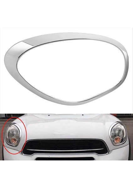51139801574 Sağ Ön Far Döşeme Halkası Çerçeve Dekoru Mini Cooper Için Uygun R60 Countryman 2016 2015 2014 2013 2012 2011 (Yurt Dışından) fiyatları