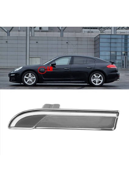 Porsche Panamera Için Araba Ön Fender Dönüş Sinyal Işığı 970 2010-2016 97063104301 Yan File Işığı Sol (Yurt Dışından) fırsatları