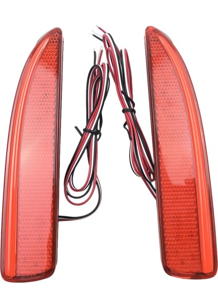 Arka Tampon Reflektörü LED Açık Kuyruk Fren Sis Lambası Araba Mazda 6 Için Stil Styling 6 Atenza 2013 2014 2015 2016 Kırmızı (Yurt Dışından)