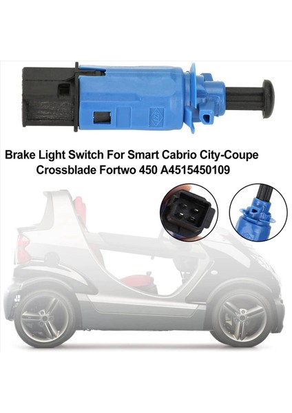 Akıllı Fortwo Için 2x Fren Işığı Anahtarı 450 451 A4515450209 4525450009 4515450209 Araba Otomatik Aksesuarları (Yurt Dışından) fırsatları