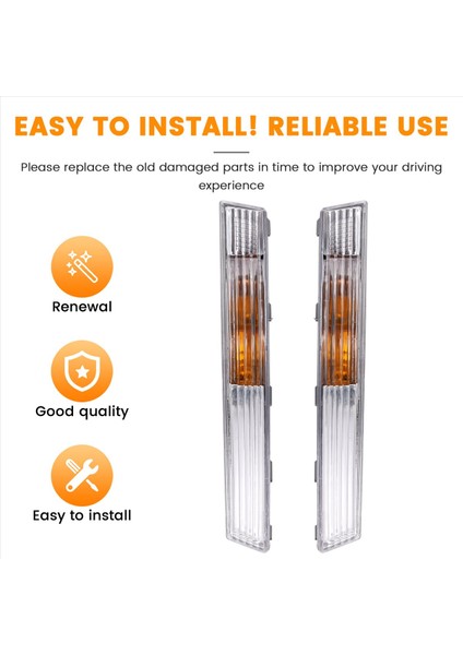 Araba Ön Tampon Işık Dönüşü Sinyal Işığı 3C0953041G 3C0953042G Vw Passat B6 Magotan 2006-2010 (Yurt Dışından) indirimleri