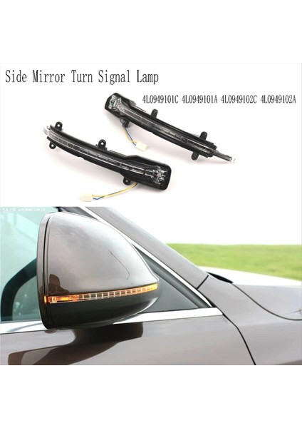 Dikiz Aynası Işık Yan Ayna Dönüş Sinyali Audi Lambası Lambası Q7 2009-2016 4L0949101C 4L0949102C (Yurt Dışından) fiyatları
