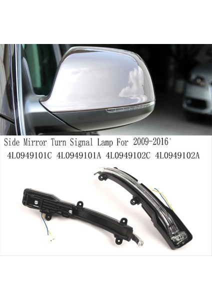 Dikiz Aynası Işık Yan Ayna Dönüş Sinyali Audi Lambası Lambası Q7 2009-2016 4L0949101C 4L0949102C (Yurt Dışından) indirimleri