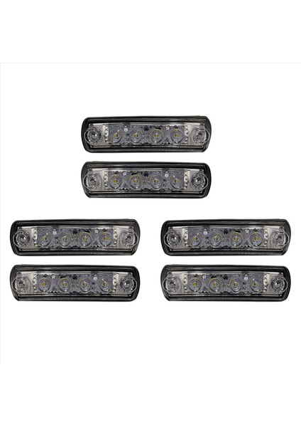 6pcs 24V Kamyon LED Güneş Vizörü Işık Güneşlik Işığı Man Truck Tgx Kamyon Tgs 81252606121 (Yurt Dışından)