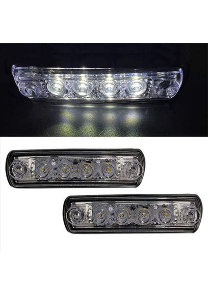 6pcs 24V Kamyon LED Güneş Vizörü Işık Güneşlik Işığı Man Truck Tgx Kamyon Tgs 81252606121 (Yurt Dışından) fiyatları