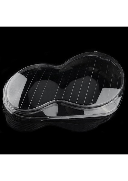 3x Araç Ön Far Şeffaf Lens Lens Lens Kabuk Kapağı Mercedes Benz 2001-2007 W203 C Sınıfı C180 200 230 260 (Yurt Dışından) modelleri
