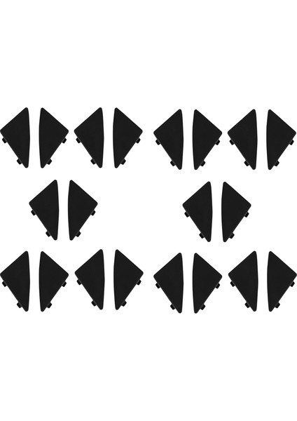 20X Araç Ön Tampon Üçgen Trim Kapak Kapağı Mazda 3 Axela 2014-2016 BHN1-50-101 BHN1-50-102 (Yurt Dışından)