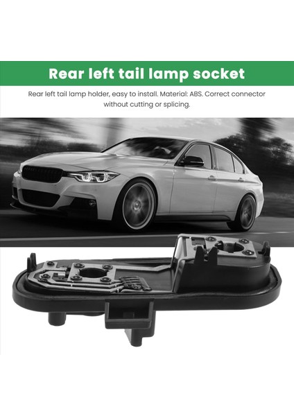 Nissan Qashqai Için 2008-2015 Sol Arka Kuyruk Ampul Tutucu Kuyruk Işığı Lambası Lambası Durma Lambası Ampul Deliği Ampul Soketi (Yurt Dışından) indirimleri