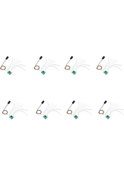 8x 3 Renkli Trafik Işık Sinyalleri Ho Oo Ölçekli Model 6led Dıy Kum Masası Geçiş Sokak Inşaat Demiryolu Iki Taraf (Yurt Dışından)