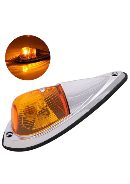 10X Dc 12V Amber Gözyaşı Kabini Işık Markeri Işık Ön Arka Üst Açıklık Çatı Çalışma Işık Kablo Paketi (Yurt Dışından) fiyatları