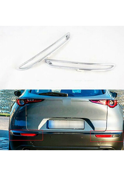 2set Araç Arka/ön Sis Fark Kapağı Döşeme Sticker Arka Tampon Dekorasyon Lambası Mazda CX30 Cx-30 2020 (Yurt Dışından) indirimleri