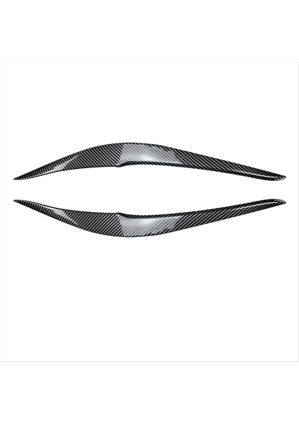 Bmw 2 Serisi F22 F23 2015-2019 Ön Far Kapağı Garnitür Şerit Kaş Kapağı Döşeme Çıkartması Karbon Fiber (Yurt Dışından)