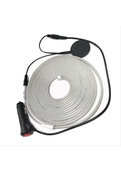 Tesla 2025 Için Model Y Ardıç Arka Gövde Su Geçirmez LED Şerit Atmosfer Aydınlatılmış Açık Araba Iç Kısım Açık Soğuk Beyaz (Yurt Dışından)