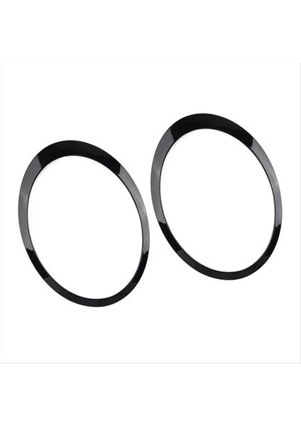 Siyah Far Trims Halka Çerçeveleri Mini Cooper Için Kapak Çifti R55 R56 2007-2015 51137149905 51137149906 51132752145 (Yurt Dışından) indirimleri