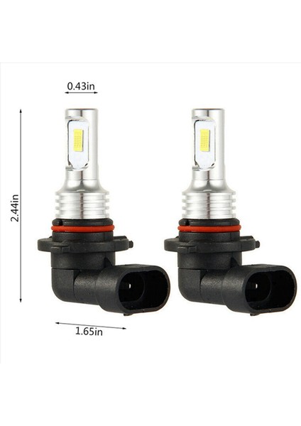 12X 9005 Hb3 LED Far Ampulleri Kiti Yüksek Işın 35W 4000LM 6000K Beyaz Yüksek Güç (Yurt Dışından) modelleri