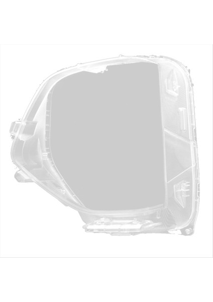 Araba Ön Far Kapağı Abajur Lambası Lamba Far Farlar Lens Kapağı Hyundai Santa Fe 2019 2020 Sol (Yurt Dışından)