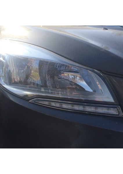 Araba LED Gündüz Koşu Işığı Drl Gün Işığı Ford Kuga Kaçış 2012-2015 Sis Lambası (Beyaz) (Yurt Dışından) indirimleri