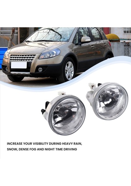 1paır Araç Ön Tampon Sis Lambaları Montaj Sürüş Lambası Sis Lambası Suzuki Sx4 2007-2012 Aerio 2002-2004 (Yurt Dışından) fiyatları