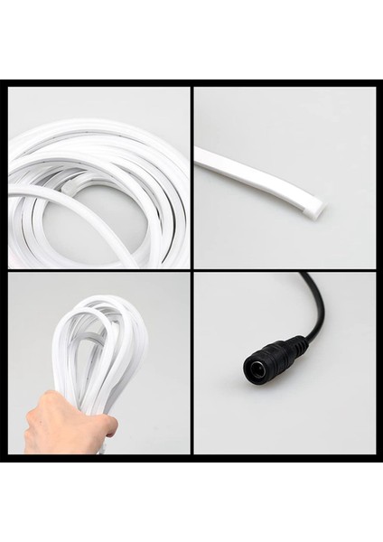 Tesla Model Y 2021-2023 Araba LED Işık Şeridi Esnek Arka Bagaj Su Geçirmez Neon Işıklar Aksesuarları (Beyaz) (Yurt Dışından) modelleri