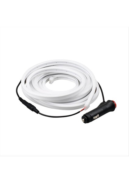 Tesla Model Y 2021-2023 Araba LED Işık Şeridi Esnek Arka Bagaj Su Geçirmez Neon Işıklar Aksesuarları (Beyaz) (Yurt Dışından) fırsatları