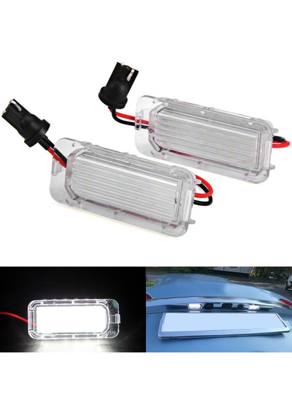 Jaguar Xf X250 Xj X351 Için 4x Araba LED Plaka Işığı (Yurt Dışından) fiyatları