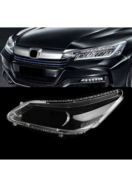 2x 2013-2016 Için Doğru -Honda Accord Araba Far Lens Kapağı Kafa Hafif Lamba Gölge Kabuğu Otomatik Işık Kapağı (Yurt Dışından) modelleri