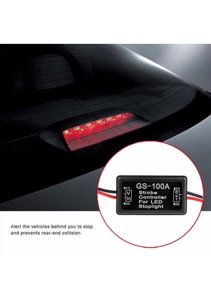 3x Araba GS-100A LED Fren Işığı Flaş Denetleyicisi (Yurt Dışından) modelleri