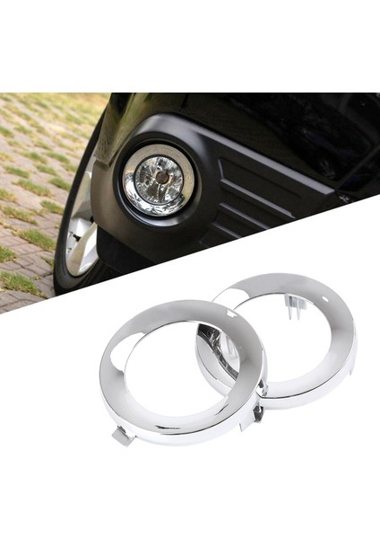 Subaru Forester Için 2009-2013 Çifti Ön Krom Sis Light Lamba Kapak Kapağı Trim Halkası 57731SC000 (Yurt Dışından) fiyatları