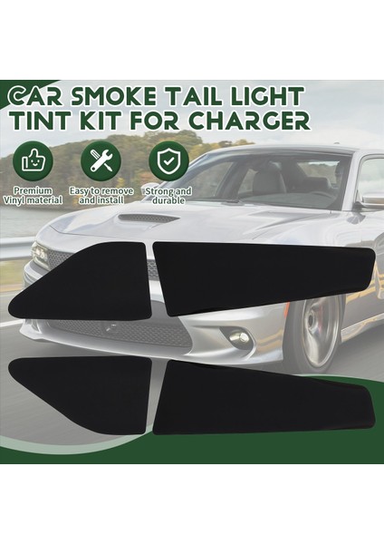 Dodge Charger 2015-2020 Için Araba Dumanı Kuyruk Işığı Tonu Kiti (Yurt Dışından) modelleri
