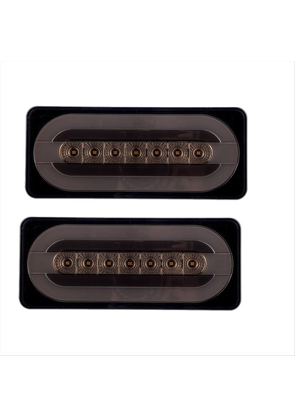 Araba LED Dinamik Dönüş Sinyal Işıkları 12V-24V Tayga Işık Uyarı Işık Lamp Onus Trafer Rv Kamyon MK-022 A (Yurt Dışından)