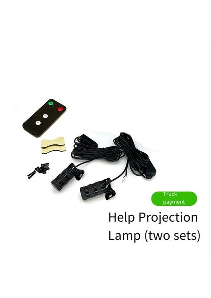Kamyon Uzaktan Uyarı Işık Kamyon Yüksek Seviye Yardım Yağmur Sisi Için Yansıtma Işığı Hava Durumu Anti-Arhe Çarpışma Lazer Top (Yurt Dışından) modelleri