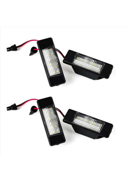 4pcs Araba Gövde Numarası Plaka Plakası Nissan Patfinder Için Işık Işığı R51 Versa Nismo Infiniti Q50 (Yurt Dışından)