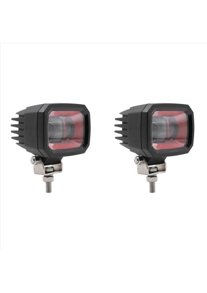 2x 10-80V 7303S Forklift LED Uyarı Işık Lineer Alan Güvenliği Işık Forklik Tersiye Indüsülü Işık Işığı Çalışma Işı (Yurt Dışından)