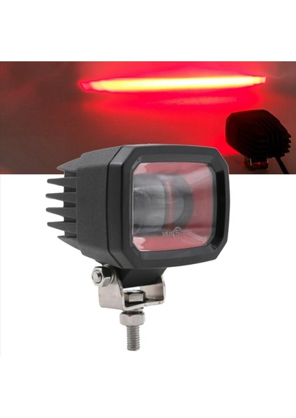 2x 10-80V 7303S Forklift LED Uyarı Işık Lineer Alan Güvenliği Işık Forklik Tersiye Indüsülü Işık Işığı Çalışma Işı (Yurt Dışından) fiyatları