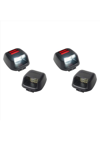 4pcs Kırmızı Tüp Smd LED Plaka Lambası Nissan Navara D40 2005-2016 (Yurt Dışından)