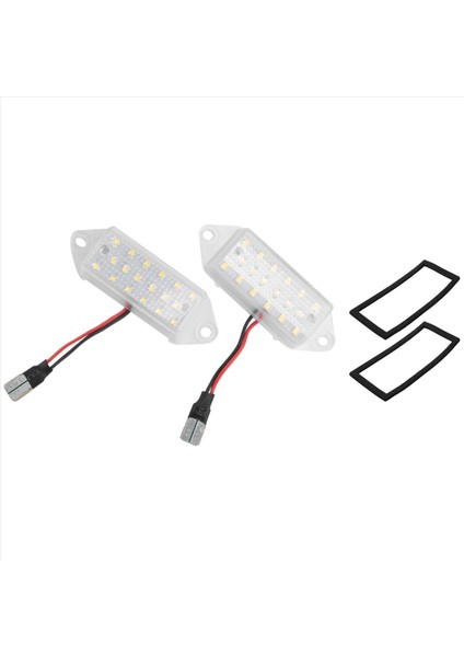 2pcs LED Mitsubishi Lancer x Evo 2003-2017 ve 2pcs Araç Pili Pozitif ve Negatif Kapaklar (Yurt Dışından) modelleri