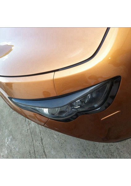 Gerçek Karbon Fiber Göz Kapakları Kaş Kapakları Far Trim Infiniti FX35 FX37 QX70 FX50 2009-2013 (Yurt Dışından) fiyatları