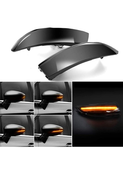 Dinamik Sıralı LED Yan Kanat Dikiz Aynası Işıkları Ford Fiesta St B-Max 2008-2017 (Yurt Dışından) fiyatları