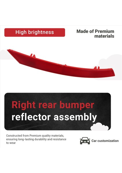 Arka Tampon Reflektör Montajı Koltuk Için Sağ El Ibiza V Kj1 2017-21 Sağ 6F0945106 (Yurt Dışından) fırsatları