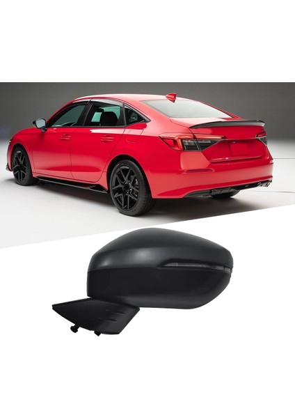 Honda Civic 2022 2023 Için Sağ Elektrikli Dikiz Aynası Montajı 5 Telli Ayna 5 Telli/güç Dönüş Sinyalleri Işlevi (Yurt Dışından) modelleri