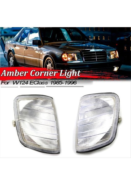 1paır Cosy Park Lambası Turn Sinyal Işıkları Mercedes W124 E-Serisi 1985-1995 1248260043 1248260743 1248260143-A (Yurt Dışından) fırsatları