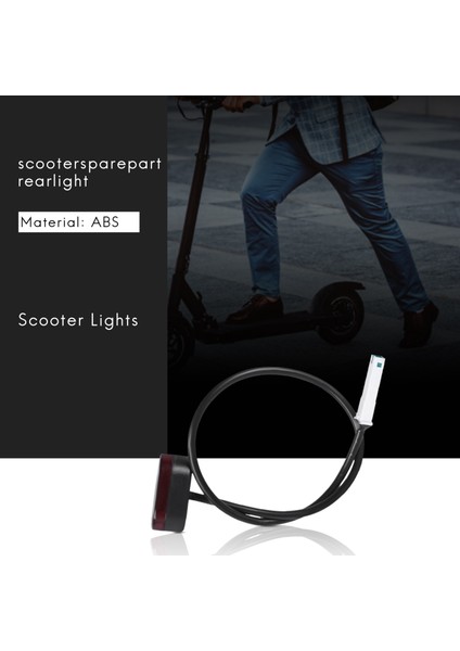 Arka Kuyruk Lambası Durdurma Lambası Fren Lambaları Xiaomi Mijia M365 M187 Elektrikli Scooter (Yurt Dışından) fiyatları