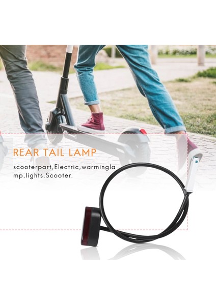 Arka Kuyruk Lambası Durdurma Lambası Fren Lambaları Xiaomi Mijia M365 M187 Elektrikli Scooter (Yurt Dışından) modelleri