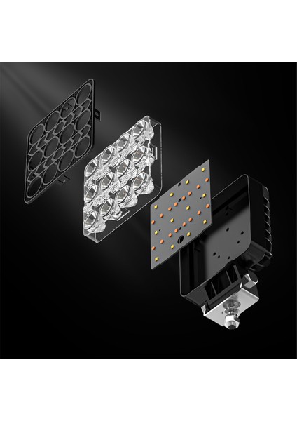 4 Inç Araba LED Iş Işık Farklı Far Beyaz Sarı Offroad Sürüş Spot Işığı Kamyon Arabalar Için Işık Suv Boat (Yurt Dışından) modelleri