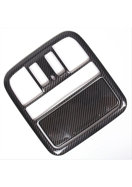 Honda Pilot 2019-2022 Aksesuarlar Için Ön Okuma Işık Paneli Kapak Trim Kiti Abs Karbon Fiber (Yurt Dışından)