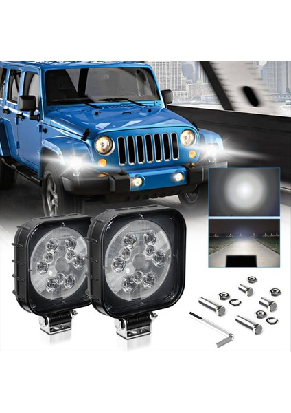 LED Işık Pods Dikdörtgen LED Işık Yardımcı Araç Çalışma Işığı 160W Araba Kamyonu Için LED Far Yoldan Off (Yurt Dışından) fırsatları