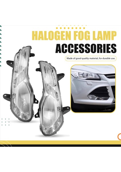 Ford Escape Kuga 2013 - 2016 Ön Tampon Sis Halojen Sis Lambaları Sisli Aksesuarlar (Yurt Dışından) fırsatları