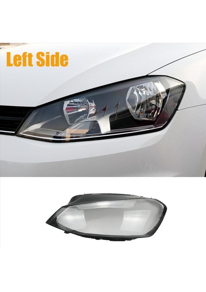 Golf Için 2x 7 Mk7 2014 2015 2015 2017 Araba Far Kapağı Şeffaf Lens Far Lambası Kabuğu (Sol Taraf) (Yurt Dışından) fiyatları