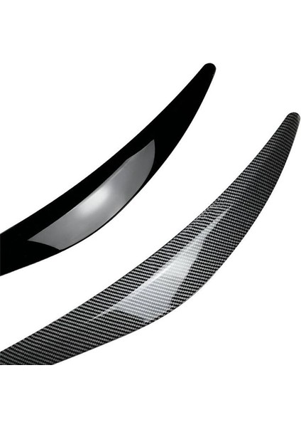 Araba Karbon Fiber Ön Far Kapağı Garnitür Strip Kaş Kapağı Trim Sticker Infiniti Q50 2014-2023 (Yurt Dışından) modelleri